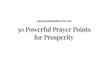 30 Powerful Prayer Points for Prosperity