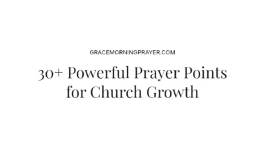 30+ Powerful Prayer Points for Church Growth