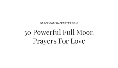 30 Powerful Full Moon Prayers For Love